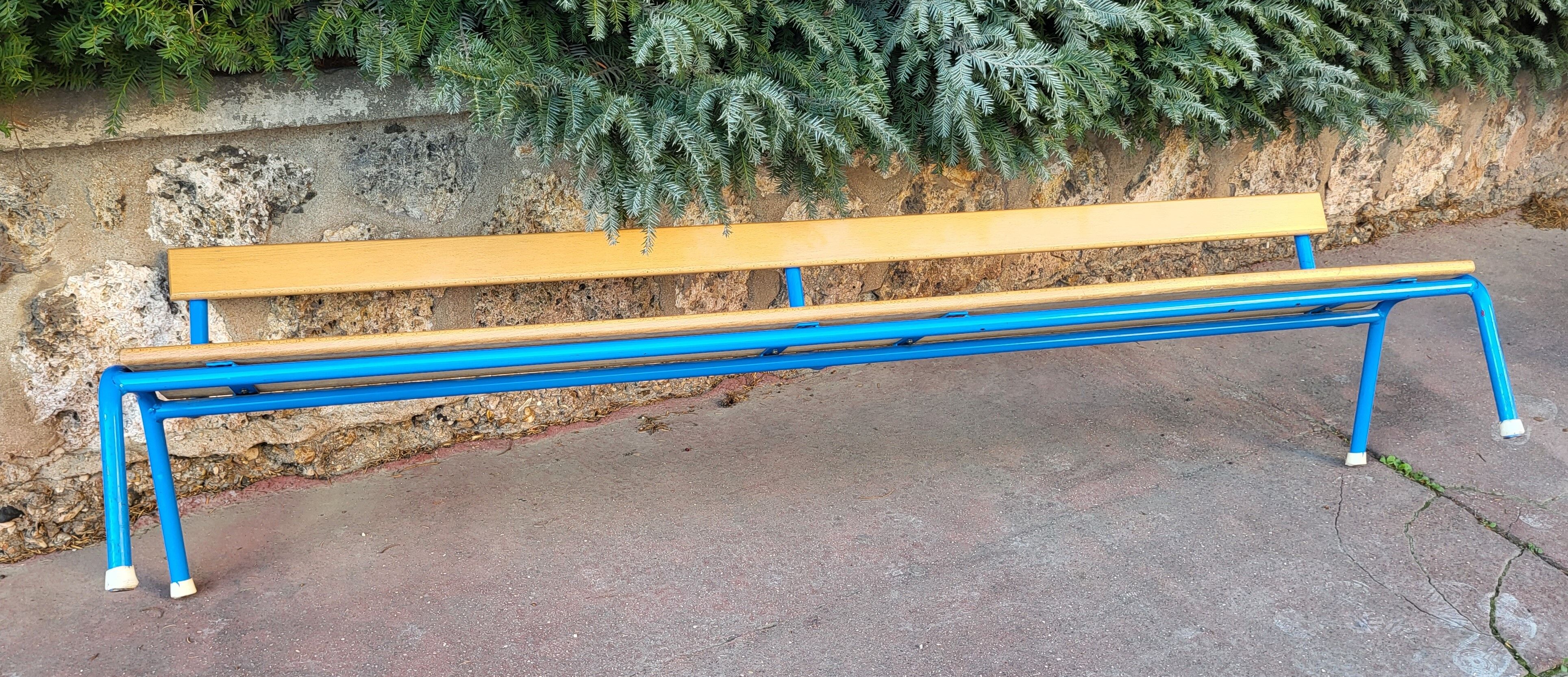 Vintage school benches from the 80s ( 3 available )