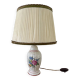 Lampe de chevet Vintage pied en porcelaine