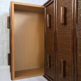 Rattan chest of drawers 7 drawers