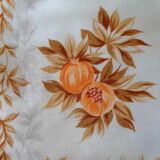 Vintage round tablecloth and napkins