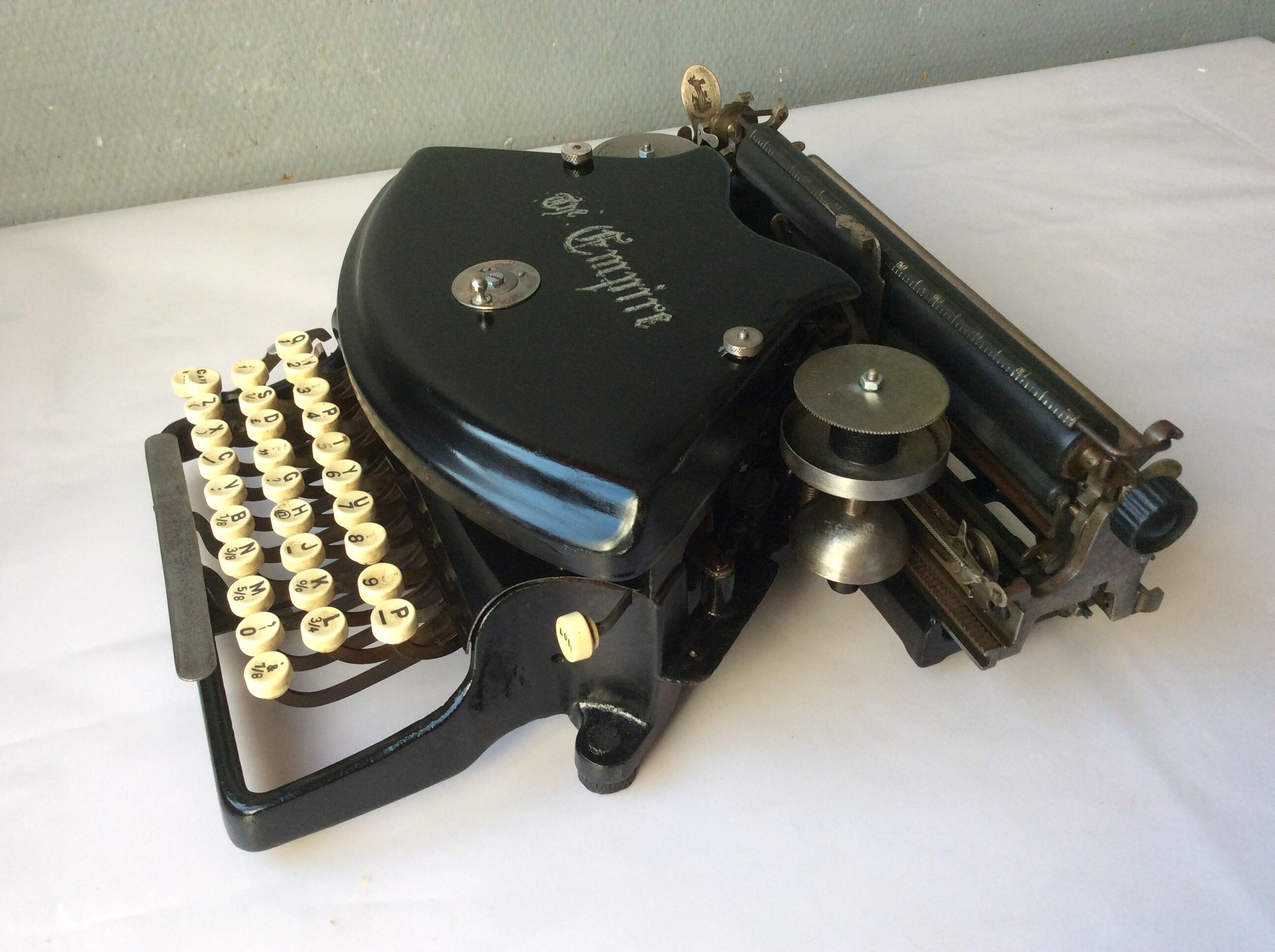 Old typewriter Empire 1892