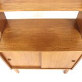 Scandinavian "triple" teak bookcase, Sweden, 1960
