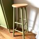 Antique wooden stool