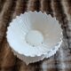 Plate + fruit drainer in earthenware