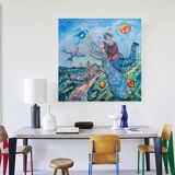 Peinture Le matin des energies - Yvan Philmer