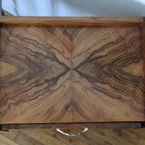 Paire chevets bois placage remarquable années 60