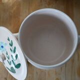 Hand-painted rustic soup