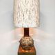 Vintage ceramic table lamp 1960 'Artichoke'