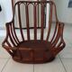 Fauteuil Rotin des Années 60 de Maugrion modéle Basset