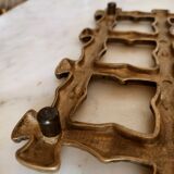 Brass underside