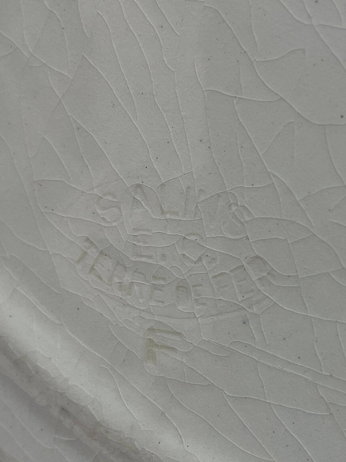 Round serving dish Terre de Fer Salins