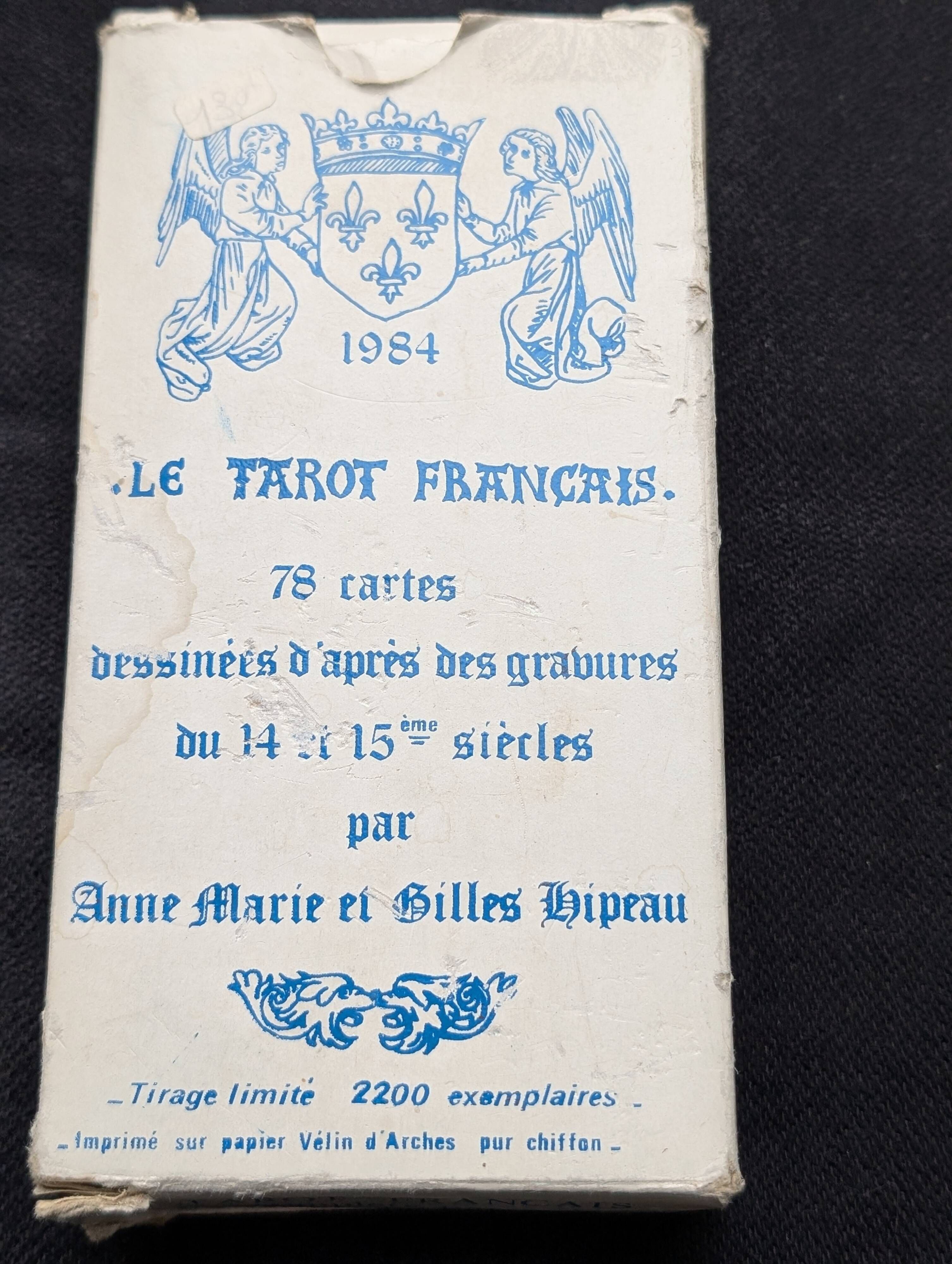 Rare copy "The French Tarot", exceptional number 173/2200