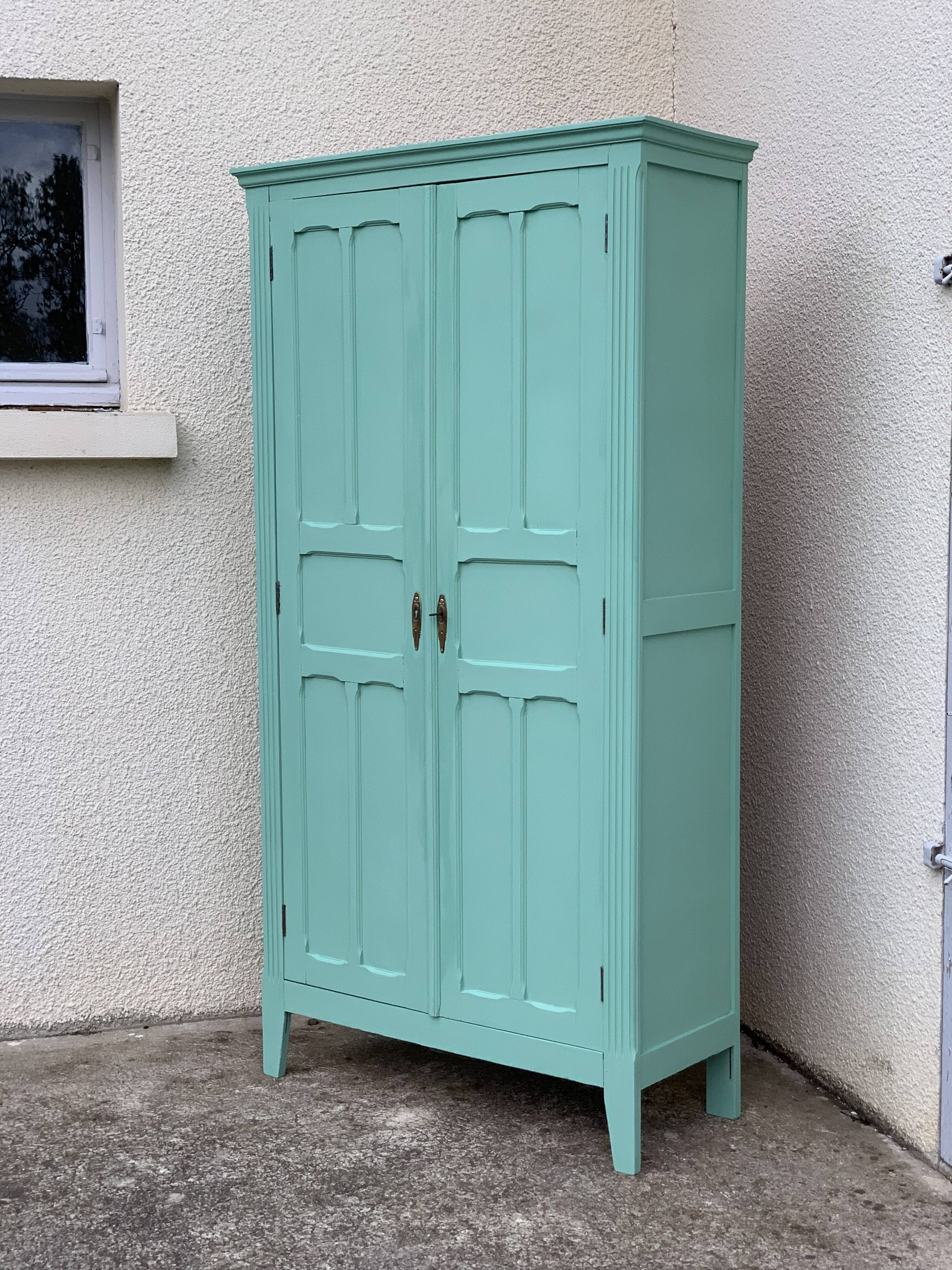 Parisian wardrobe art deco panel 1940