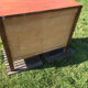 1950 vintage chest of drawers in gilded oak