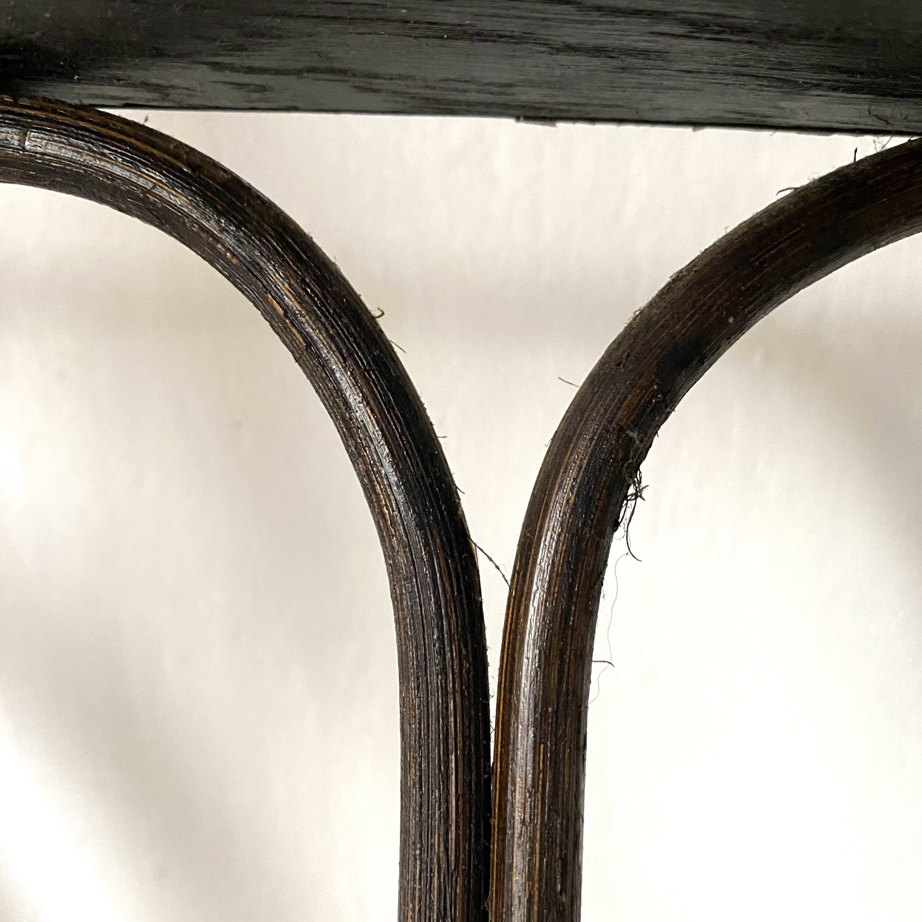 Rattan wall shelf 1970