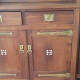 Early 20th century sideboard, Art Nouveau in the style of Gustave SERRURIER BOVY (1870-1910).