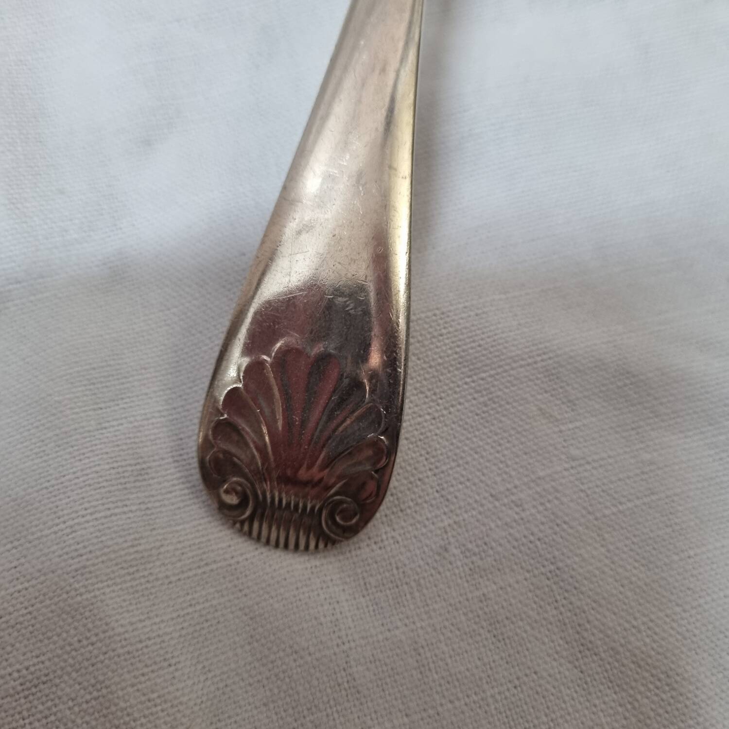 Silver sauce spoon from 1970