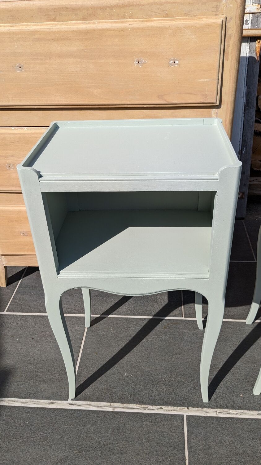 Pair of Louis XV style bedside tables