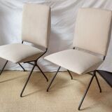 Paire de chaises André SIMARD