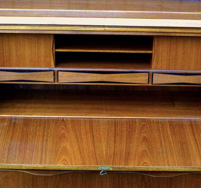 Teak Bureau by Erling Torvits for Klim Møbelfabrik, 1960s