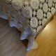 Antique crochet bed cover 275 x 255