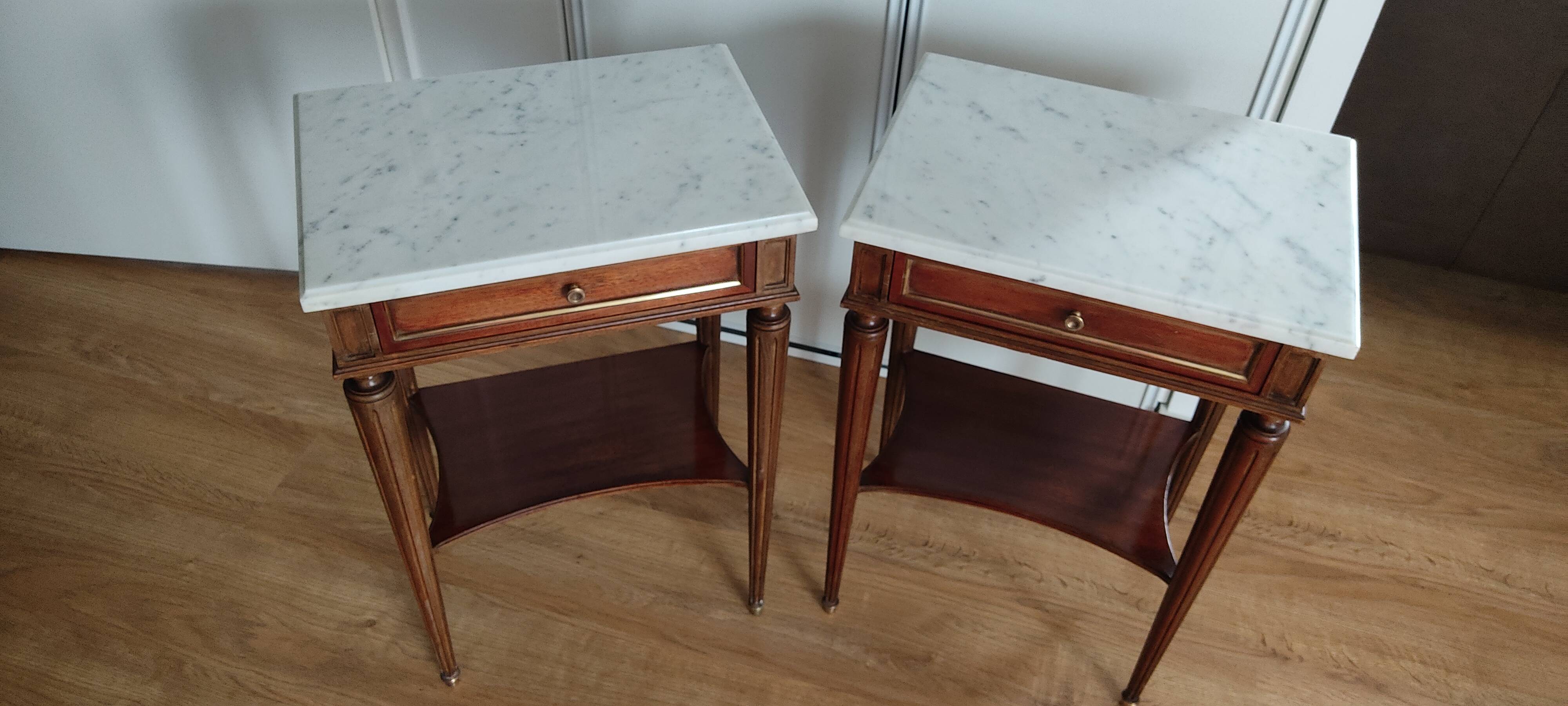 Pair of bedside tables