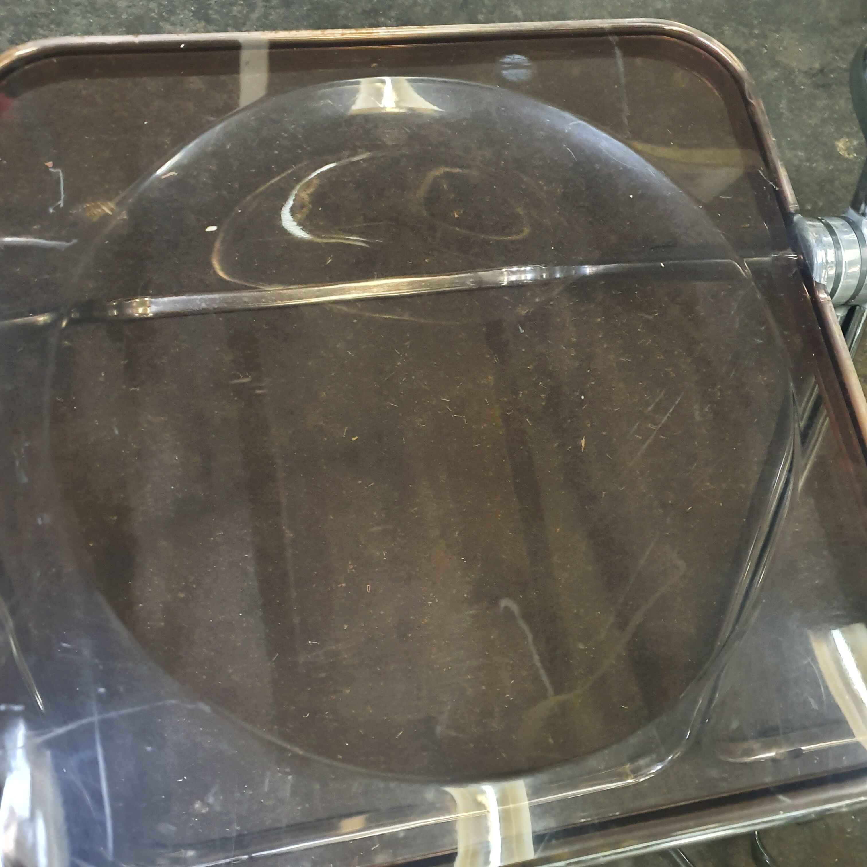 Set of 6 plia folding chairs by Giancarlo Piretti ed. Castelli, 1970s