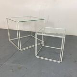 Tables d'Appoint Gigognes Minimalistes Modernes de Max Sauze Studio, 1970s, Set de 2
