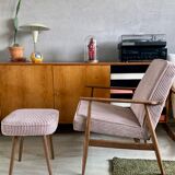 Armchair & ottoman 300-190