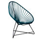 Armchair acapulco original blue ocean brand boqa