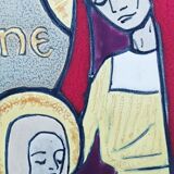 Tuiles montées Sainte Anne - Jeanne Lévêque