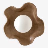 Jelly Ceramic Wall Light - Coconut Square - Chocolate