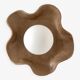Jelly Ceramic Wall Light - Coconut Square - Chocolate