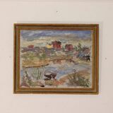 "Serene landscape" – F. Lodin