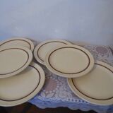 6 Villeroy and Bosch flat plates