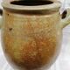 Varnished sandstone jar