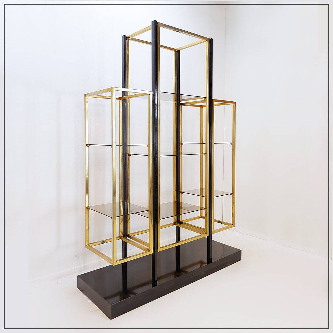 Mid-Century French Bookcase attributed by Kim Moltzer, 1970's