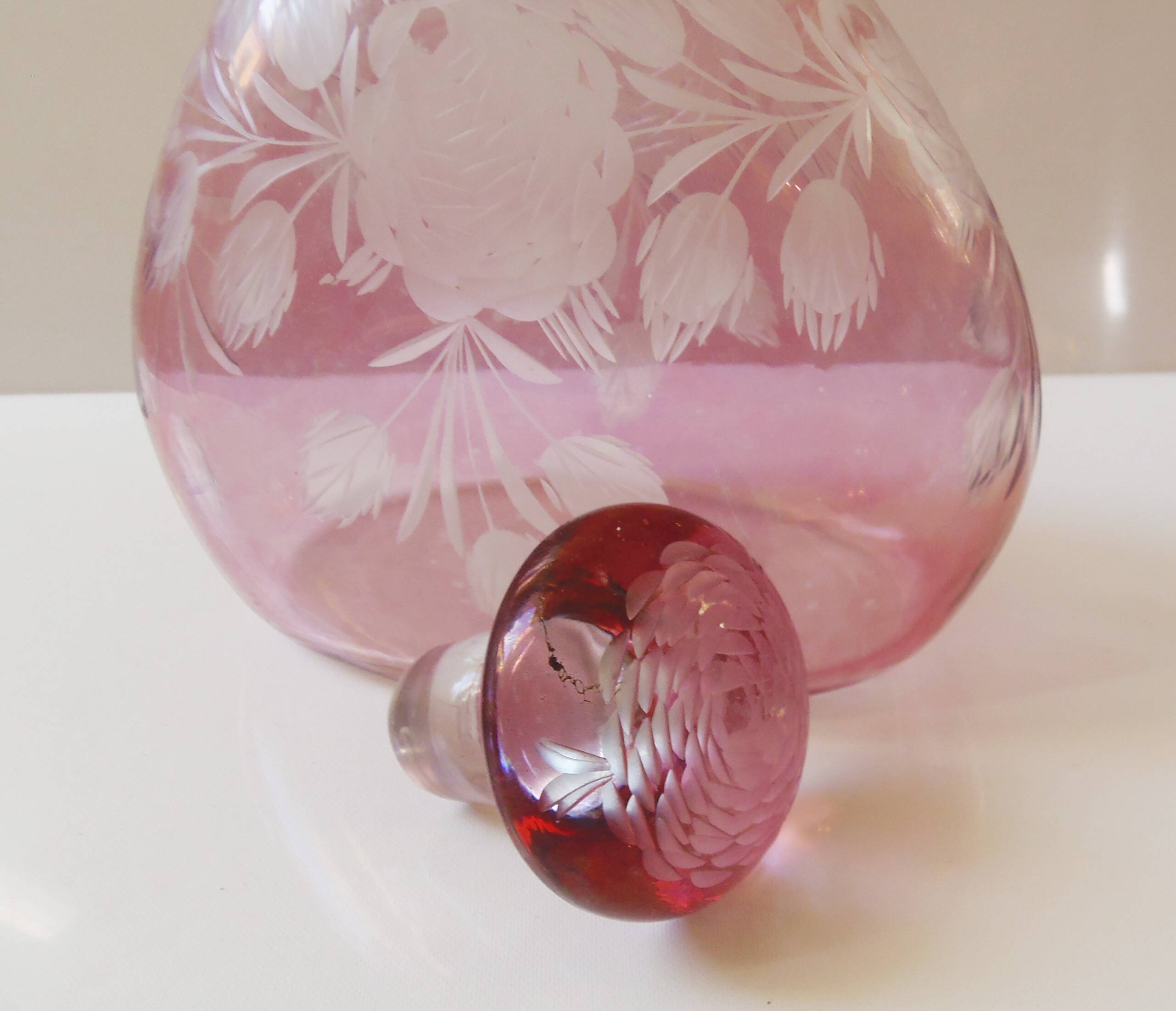 Beautiful Engraved Bottle