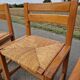 Set of 4 elm chairs from the Regain house.