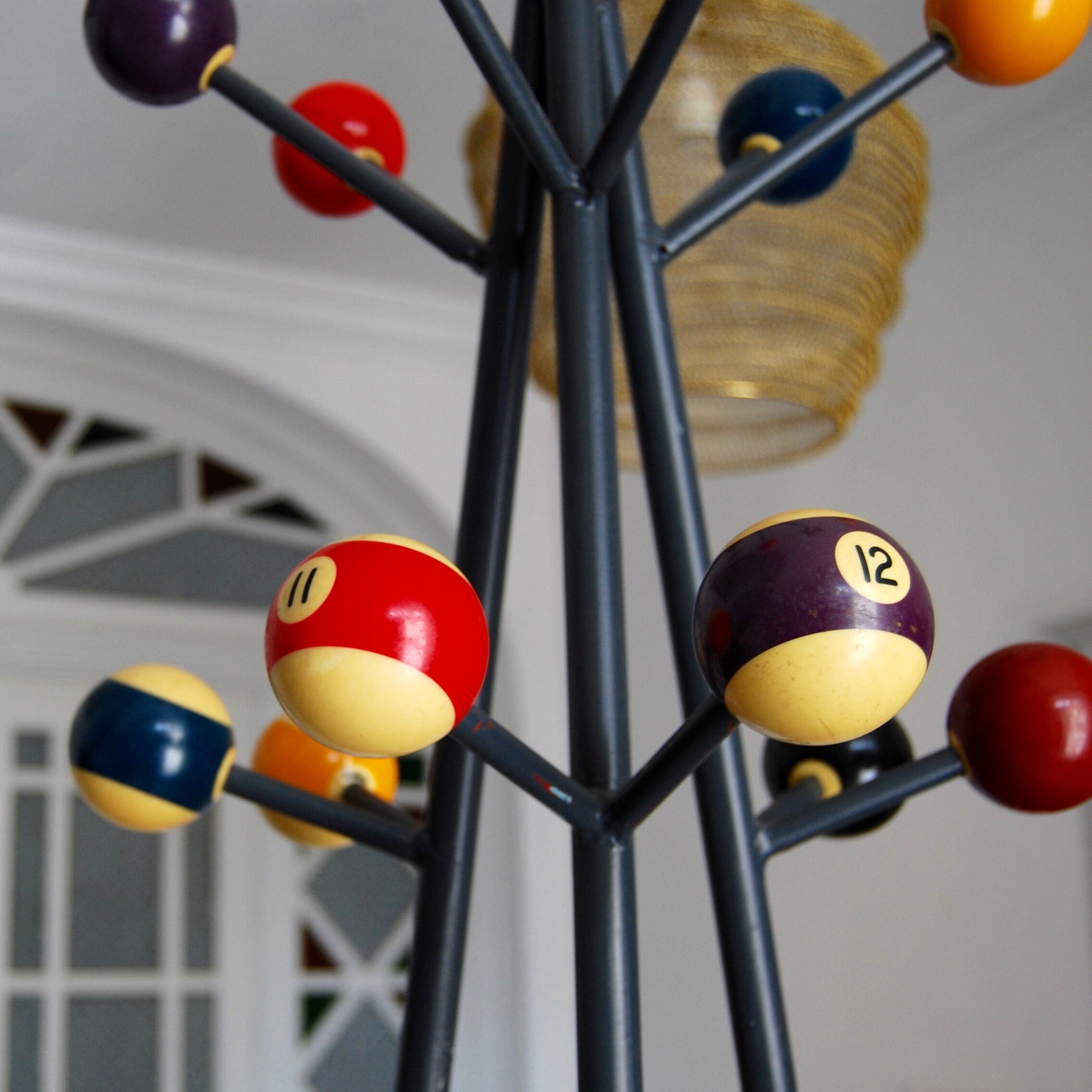 Vintage parrot coatrack