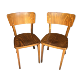 Pair of Thonet bistro chairs