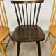 4 Scandinavian chairs with bars from the 60s