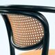 Chaises en bois cintré Thonet avec cannage 214f 210r, ensemble de 2.