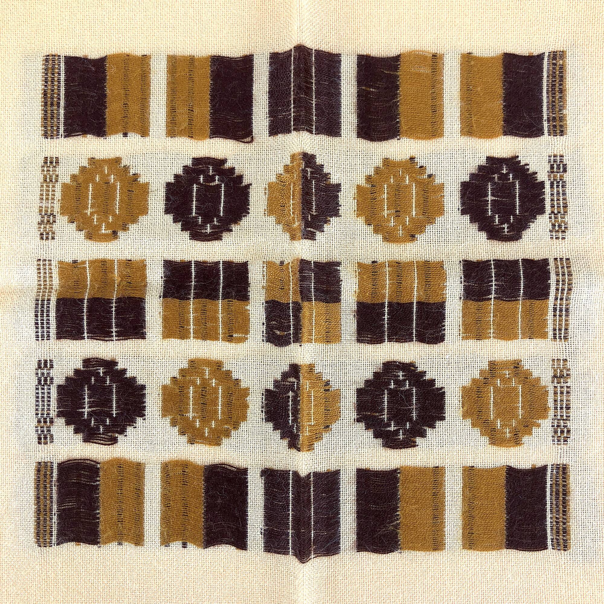 Set of 6 vintage table napkins from the 60s/70s.