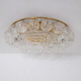 "Snowball" ceiling lamp in blown glass