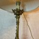 Lamp pique candle bronze tripods decoration eagle