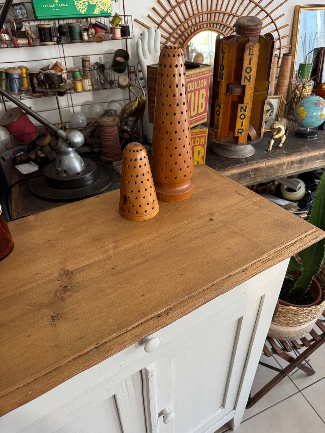 Antique vintage Parisian sideboard
