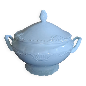 Vintage white soup tureen