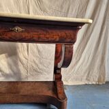 Mahogany console