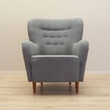 Grey armchair, Scandinavian design, production: Denmark